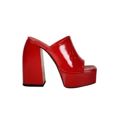 EDA MANZINI - Sandalia Anuk Rojo