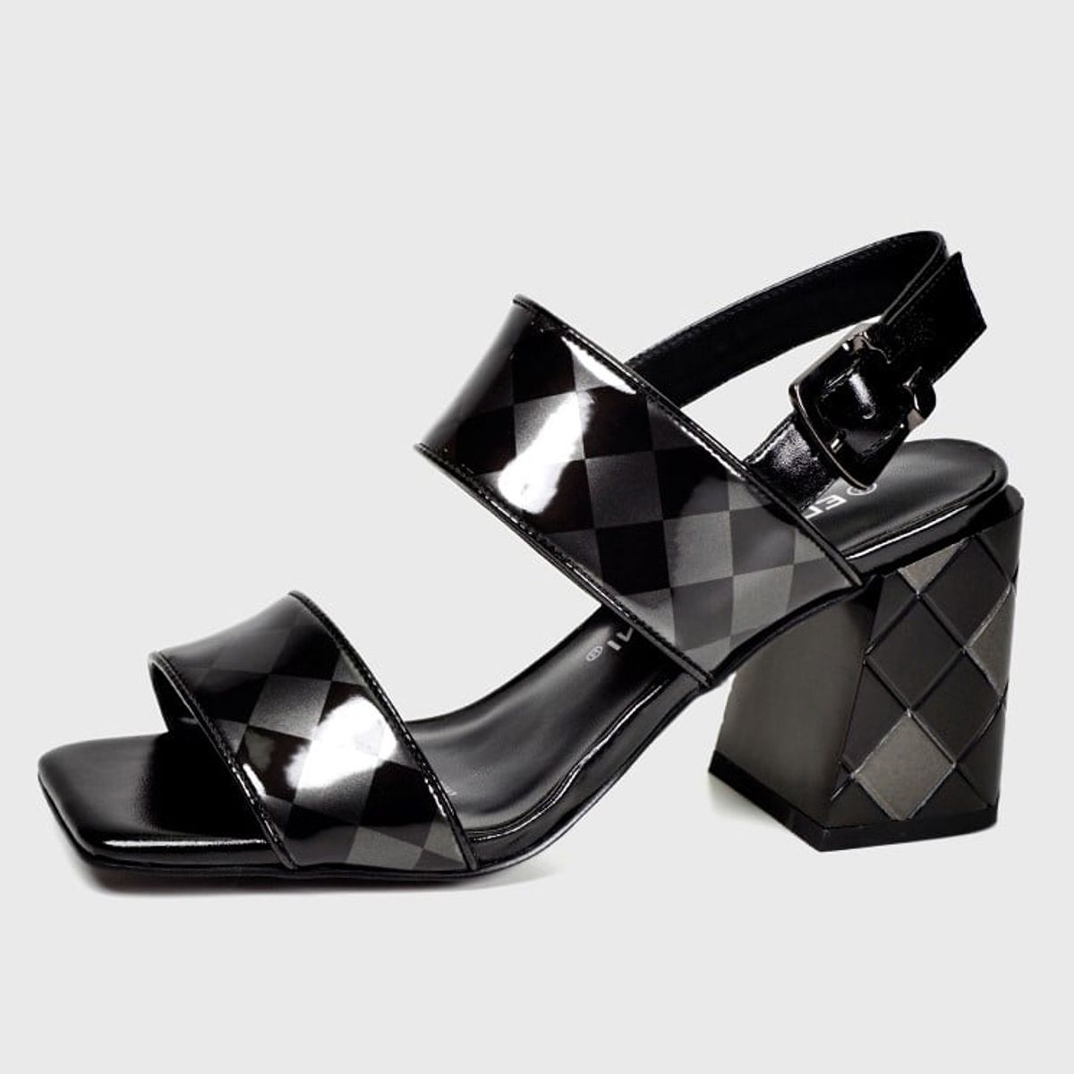 EDA MANZINI - Sandalia Zigar Negro EDA MANZINI