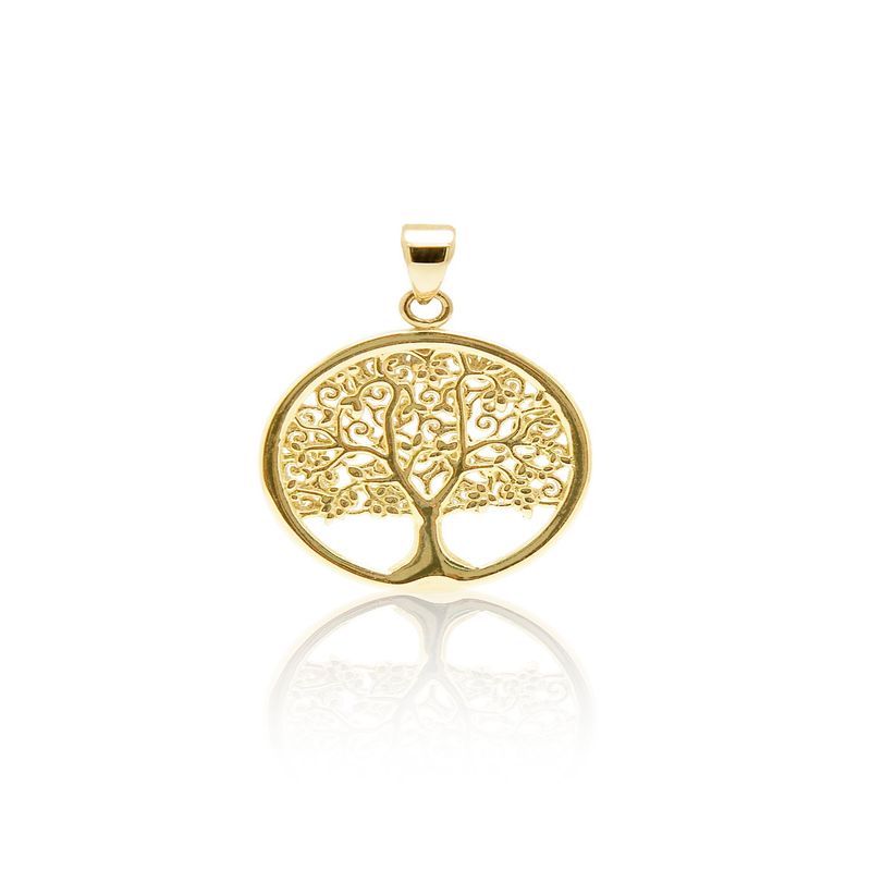 JB JOYAS BARON - Colgante de Oro 18kt El Arbol de la Vida