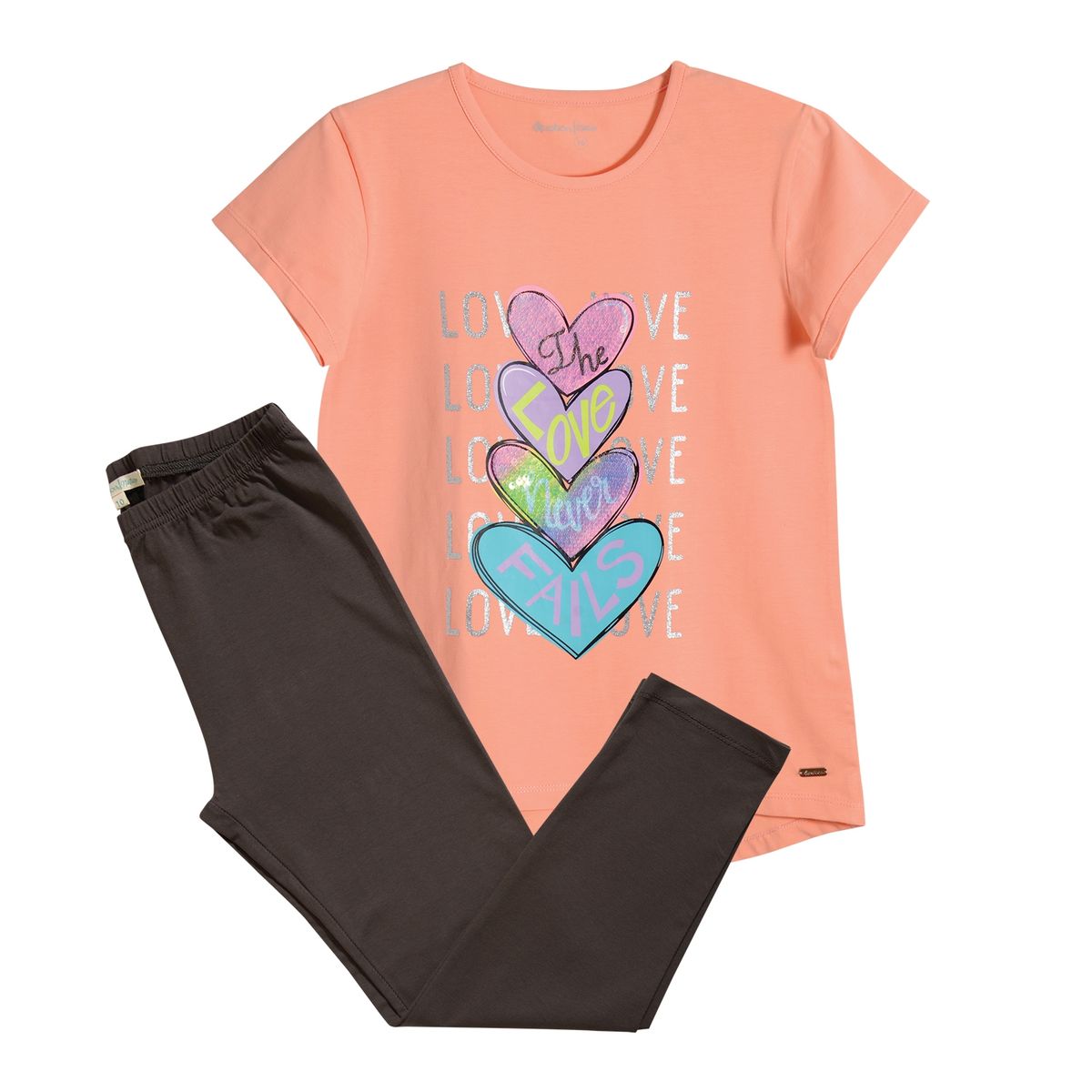 EXCEPTION - Conjunto Polera y Calza Niña Exception