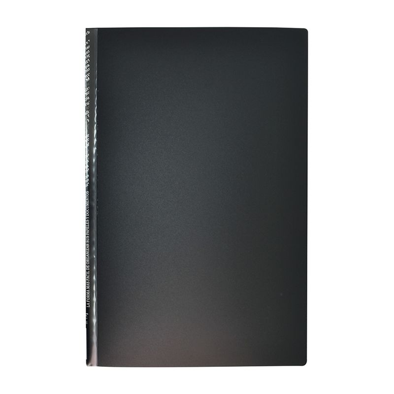 DATA ZONE - CARPETA OFICIO 80 FUNDAS C/ESTUCHE NEGRO