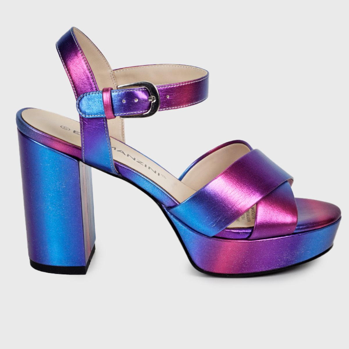 EDA MANZINI - Sandalia Aratxi Azul Multicolor EDA MANZINI