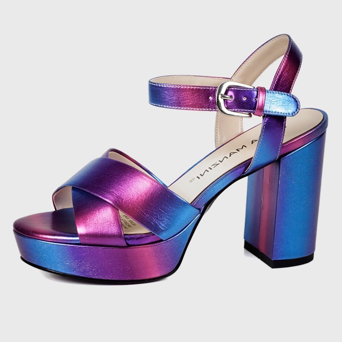 EDA MANZINI - Sandalia Aratxi Azul Multicolor EDA MANZINI