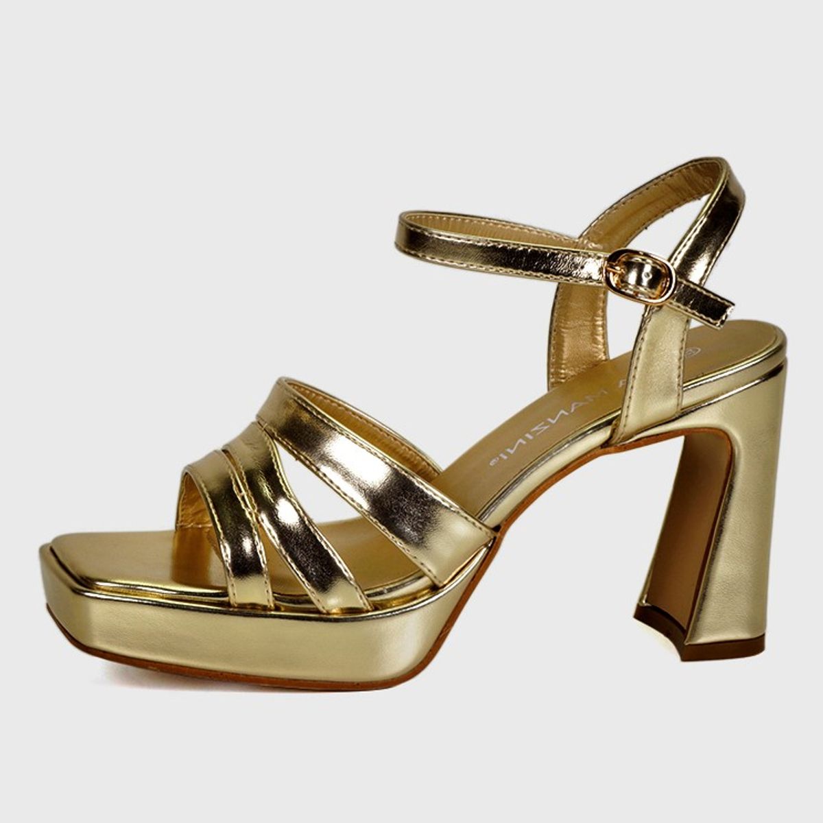 EDA MANZINI - Sandalia Petral Dorado EDA MANZINI