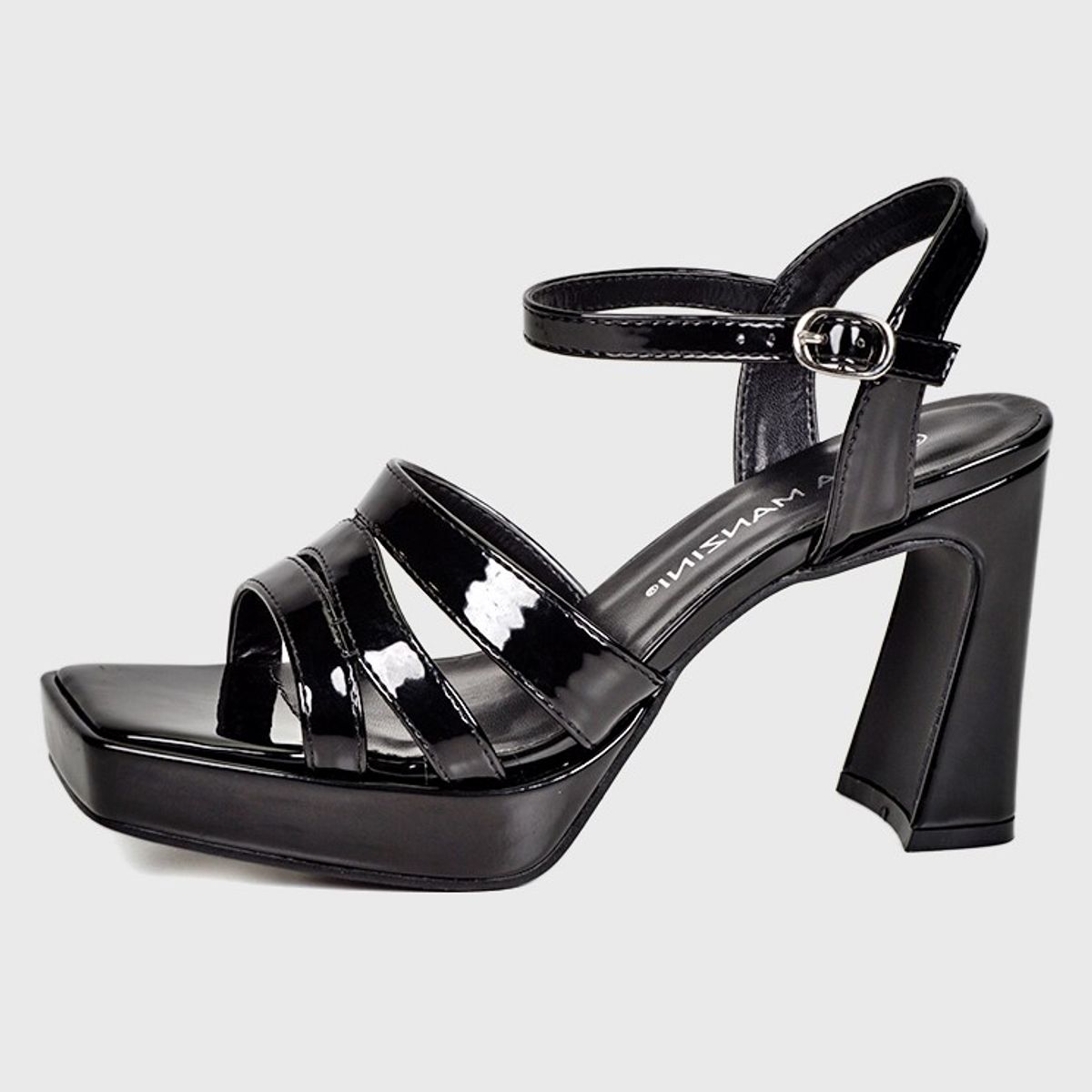 EDA MANZINI - Sandalia Petral Negro EDA MANZINI