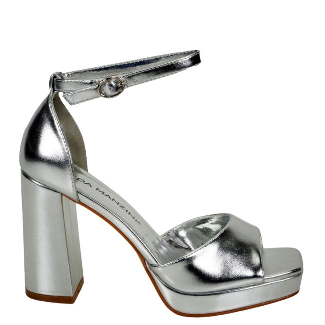 EDA MANZINI - Sandalia Ariadna Plateado EDA MANZINI