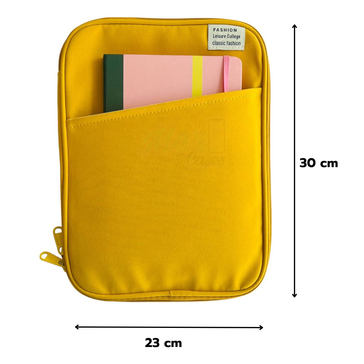 GENERICO - Funda Bolso Multifuncional Para Tablet iPad 11 Pulgadas Amarillo