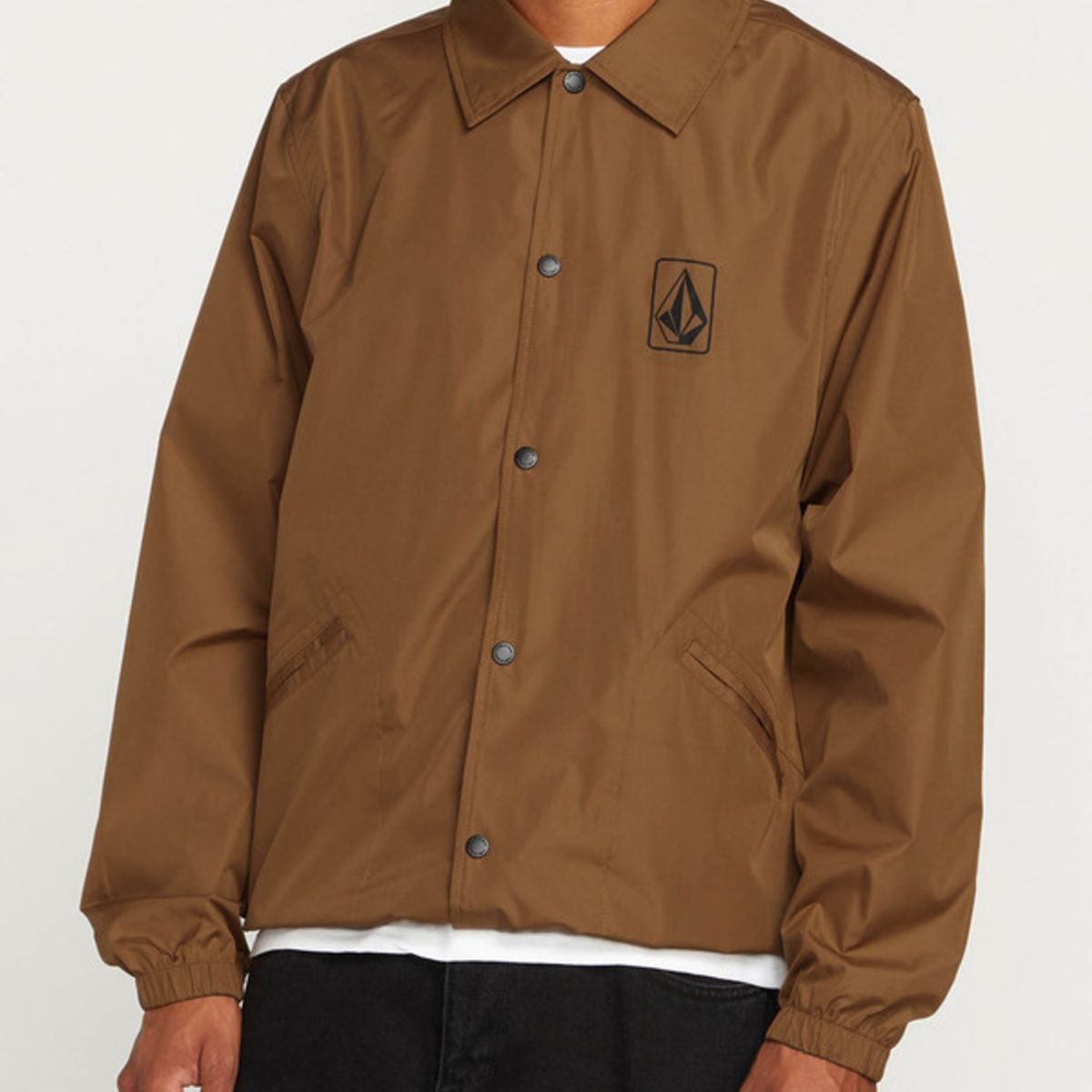 VOLCOM - Jacket Skate Vitals Coach  Khaki Hombre Volcom