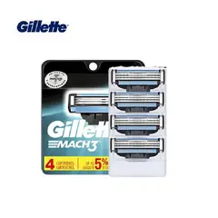 GENERICO - Repuesto Cabezal Compatible Para Prestobarba Gillette Mach 3 Turbo 4