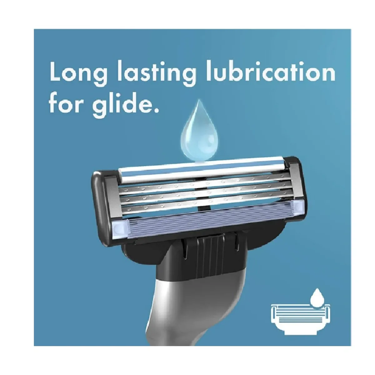 GENERICO - Repuesto Cabezal Compatible Para Prestobarba Gillette Mach 3 Turbo 4
