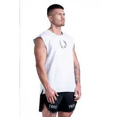 TROS - Polera Deportiva Training Blanca - Blanco
