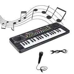 GENERICO - Teclado Musical Piano Con Microfono 37 Teclas.