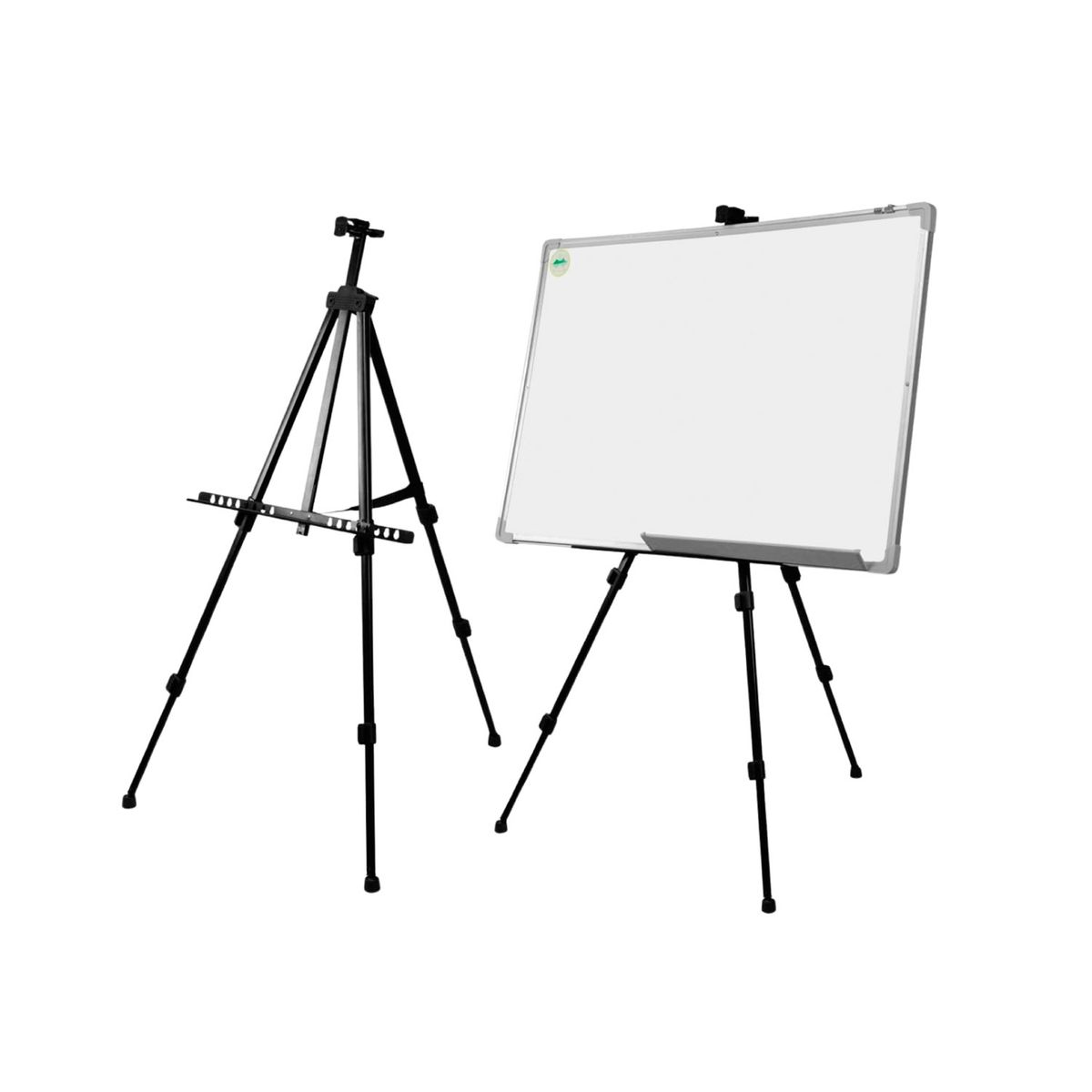 LUMAX - Pizarra Blanca con Atril Telescopico Plegable 90x60cm