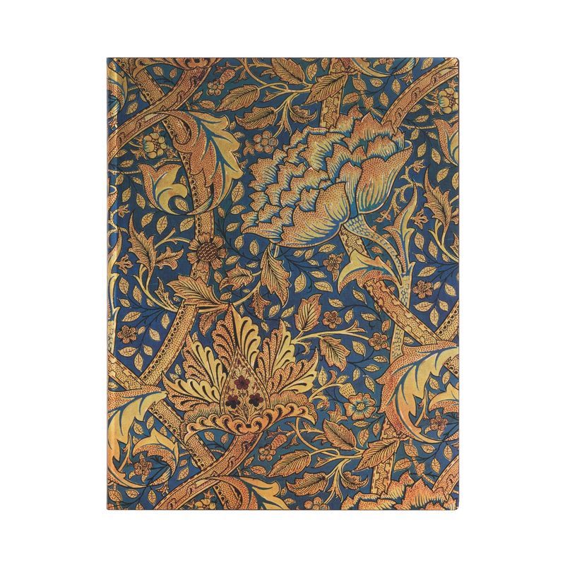 PAPER BLANKS - Libreta William Morris Tapa Flexible Con Lineas, Ultra