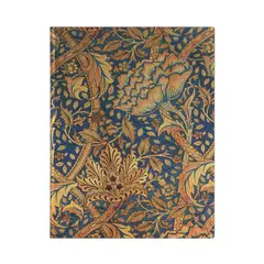 PAPER BLANKS - Libreta William Morris Tapa Flexible Con Lineas, Ultra