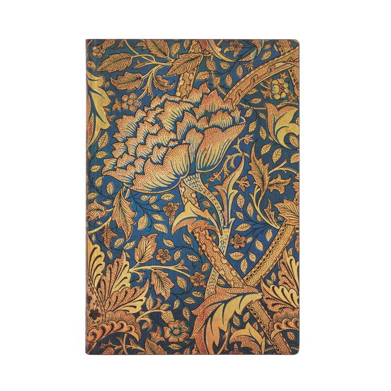 PAPER BLANKS - Libreta William Morris Tapa Flexible Con Lineas, Mini