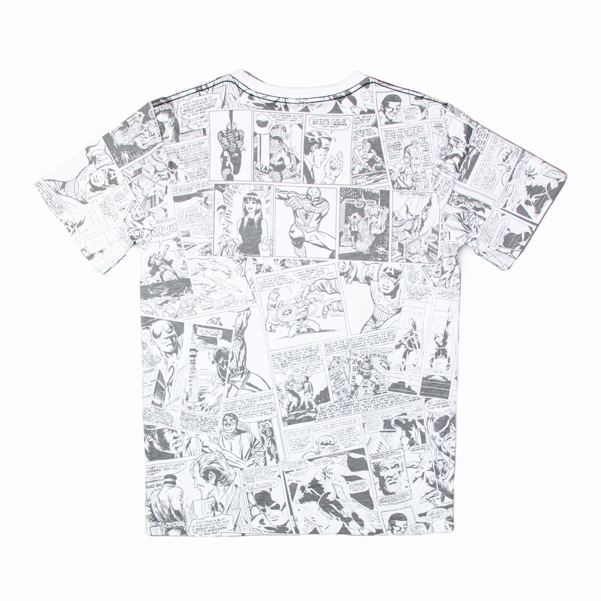 MARVEL - Polera Niño Spiderman Espalda Blanco Marvel