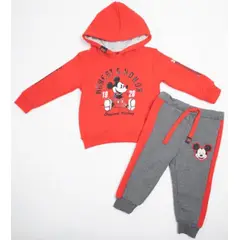 DISNEY - Buzo completo Mickey Mouse baby rojo