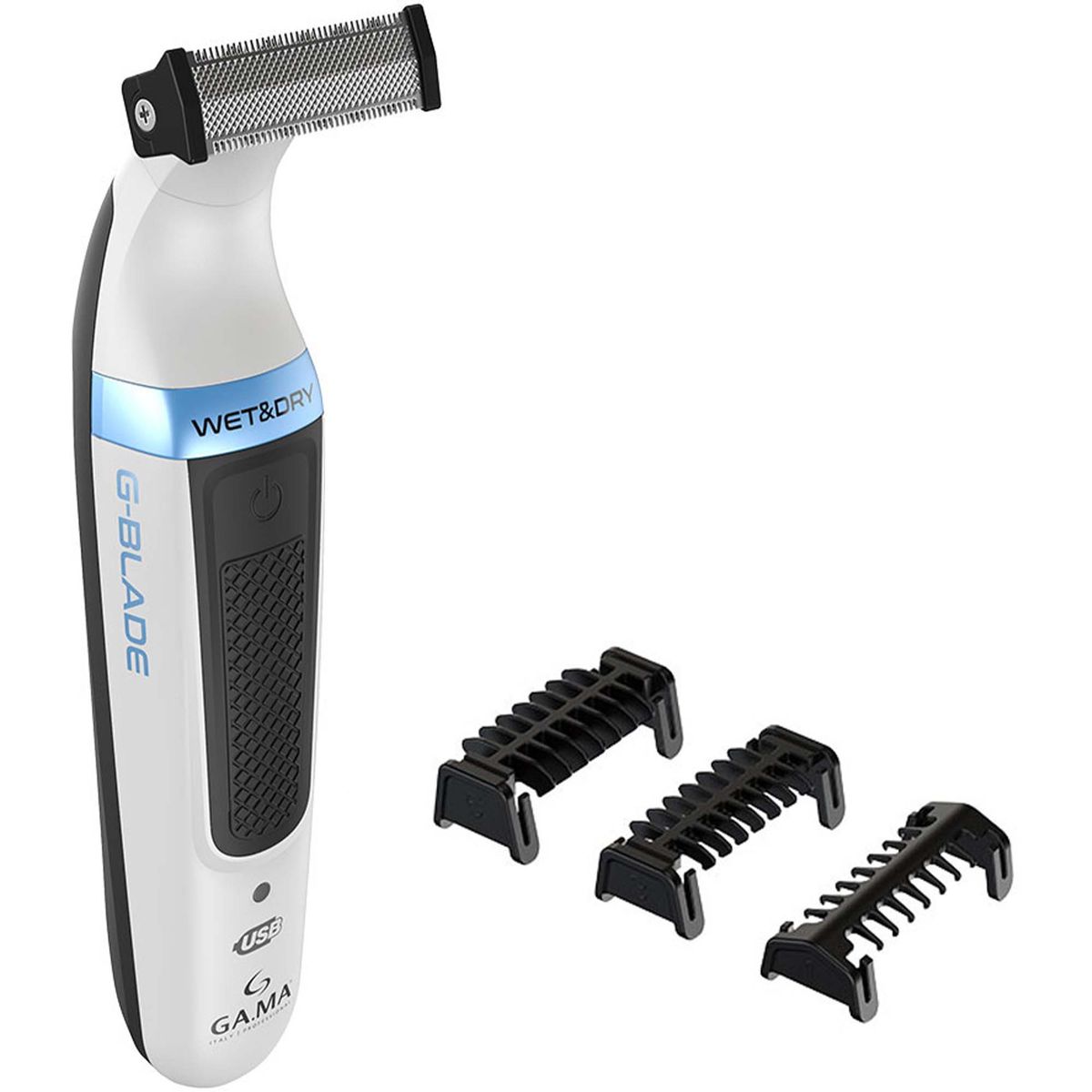 GAMA - Afeitadora Gama Gblade Wet  Dry Usb Cara Cuerpo Perfila