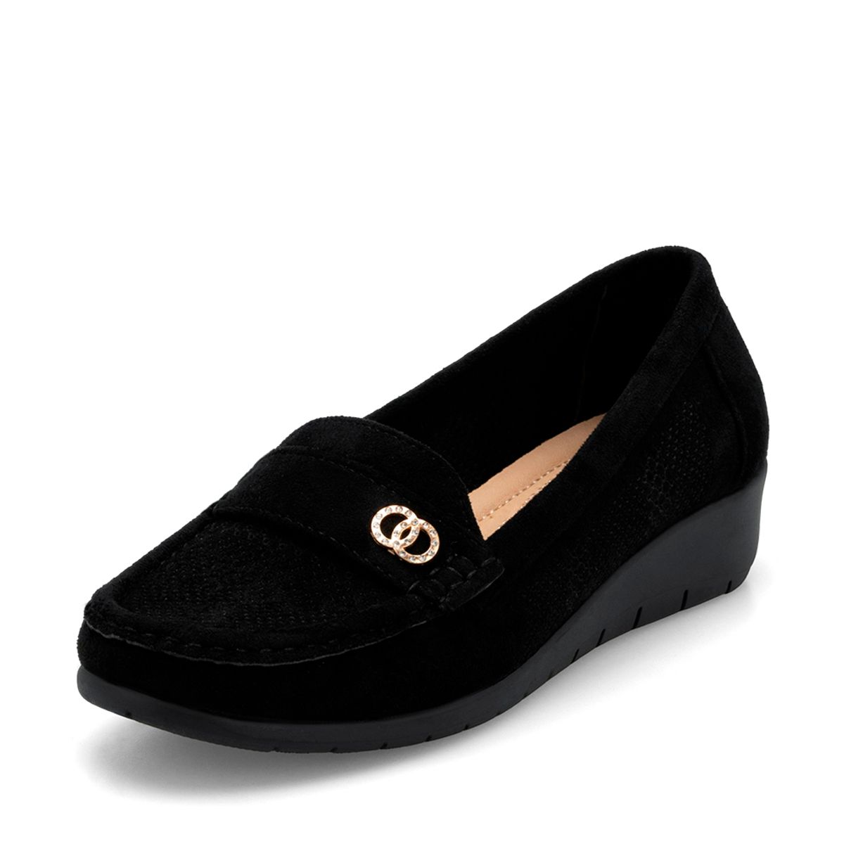 WEIDE - Mocasin Nieves Negro Weide