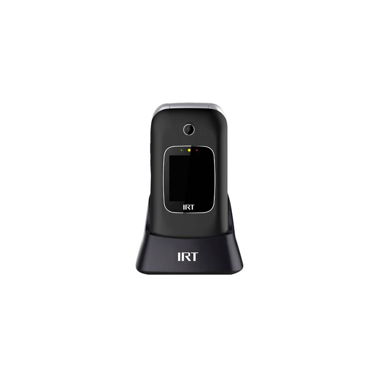IRT - Teléfono Senior Adulto Mayor 4G Negro IRT