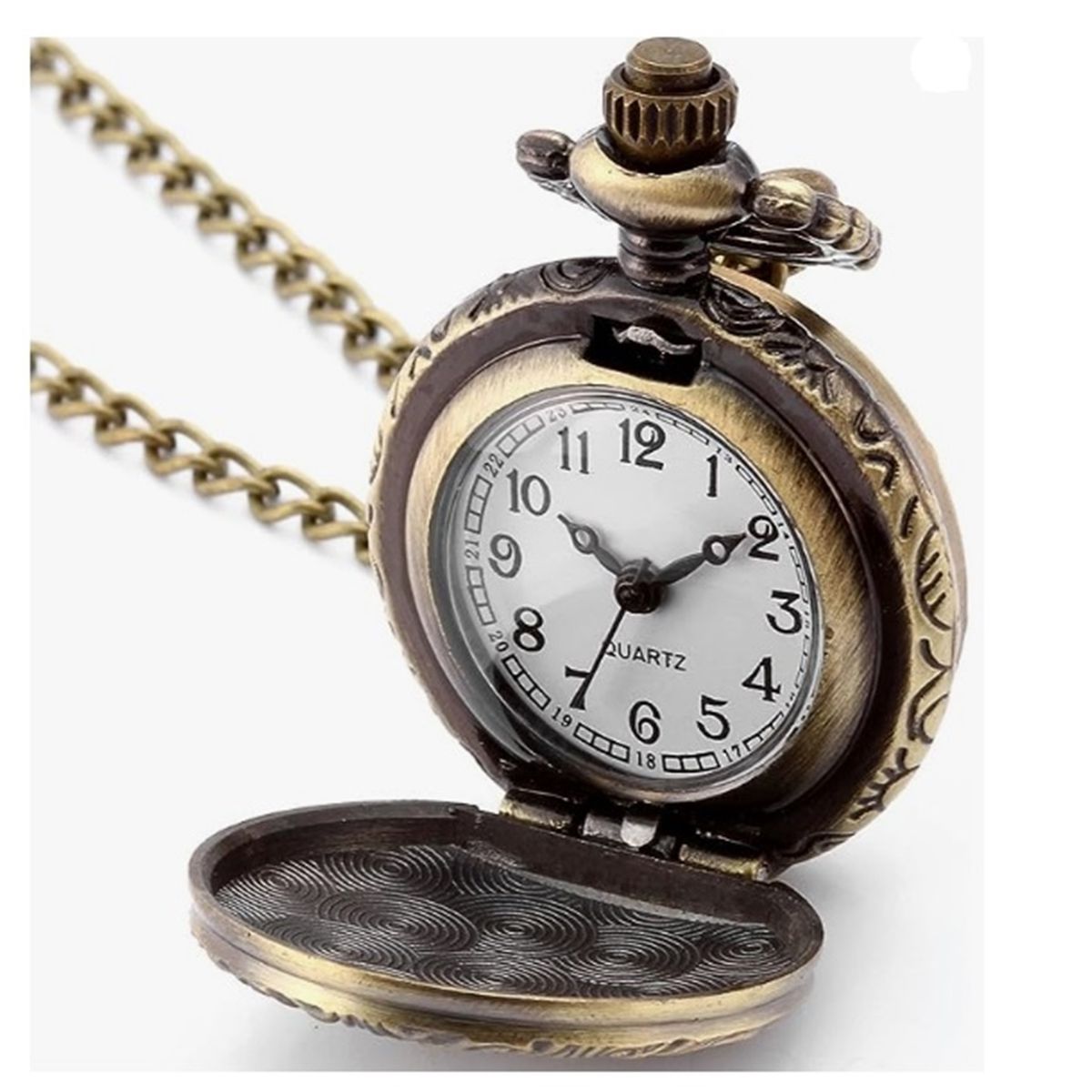GENERICO - RELOJ DE BOLSILLO CABALLOS VINTAGE