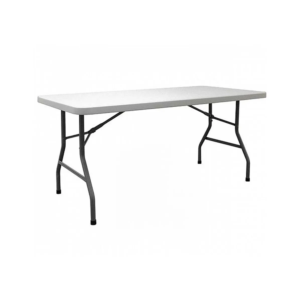 SOHOGAR - Mesa plegable 180x75x74 cm tipo maleta