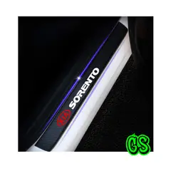 GRAVITY - Cubre Zocalo Adhesivo Fibra Carbono Protector Kia Sorento