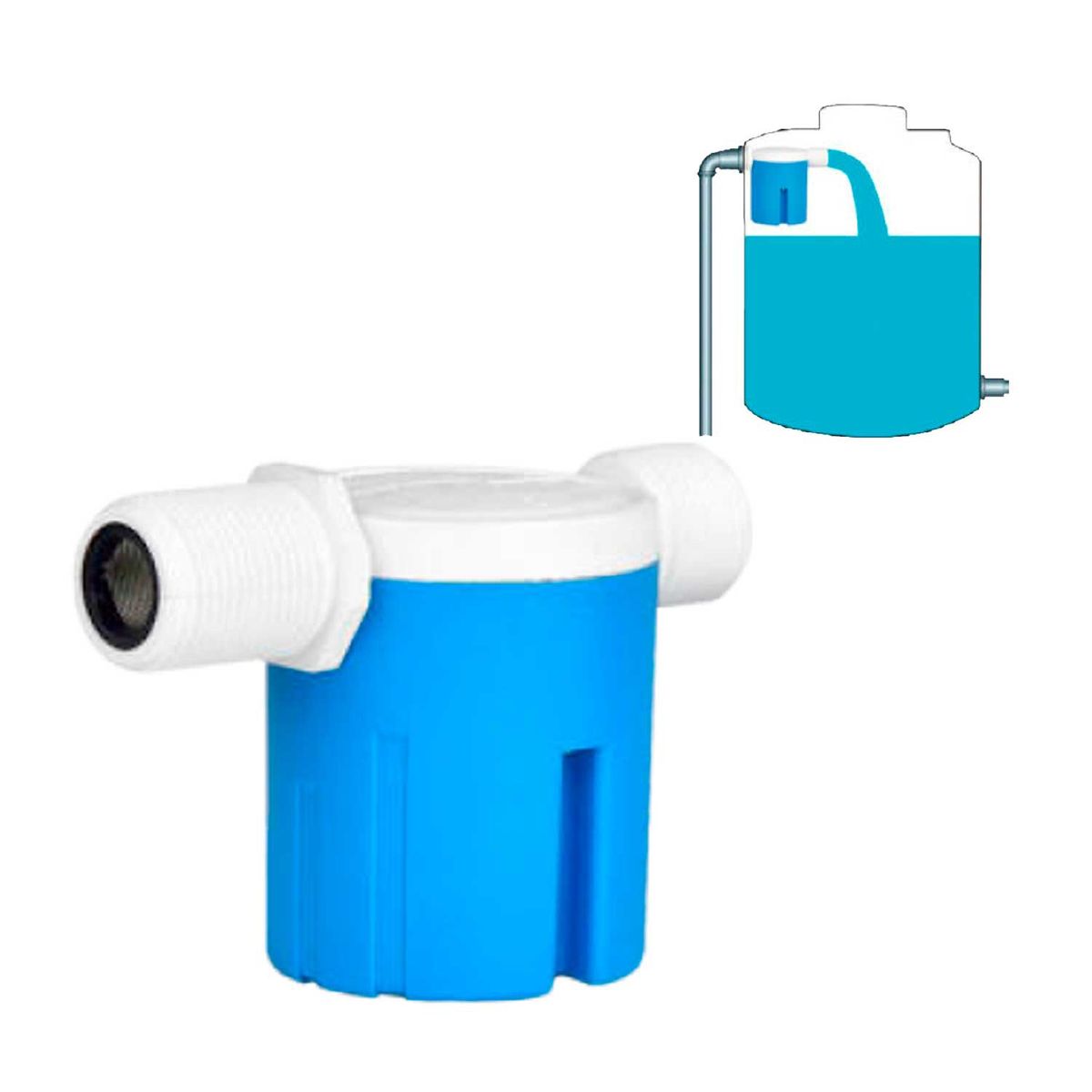 GENERICO - Válvula de Llenado Automático de Estanque 1 - Praktus -