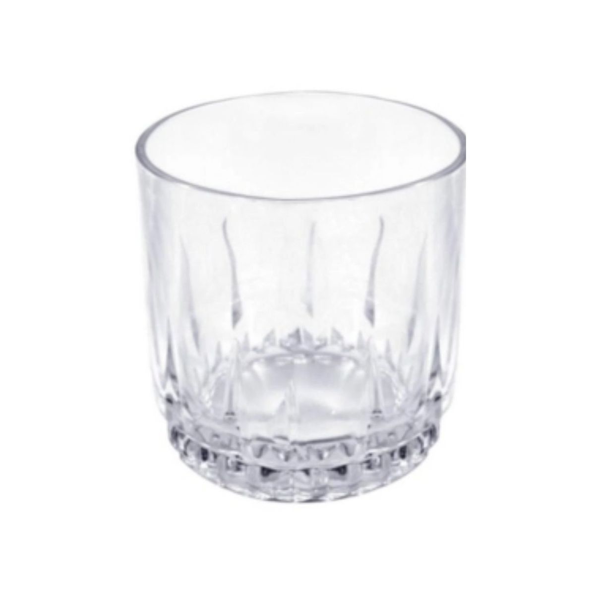 CRISTAR - Set de 6 Vasos Bajos 306cc Prisma Cristar.