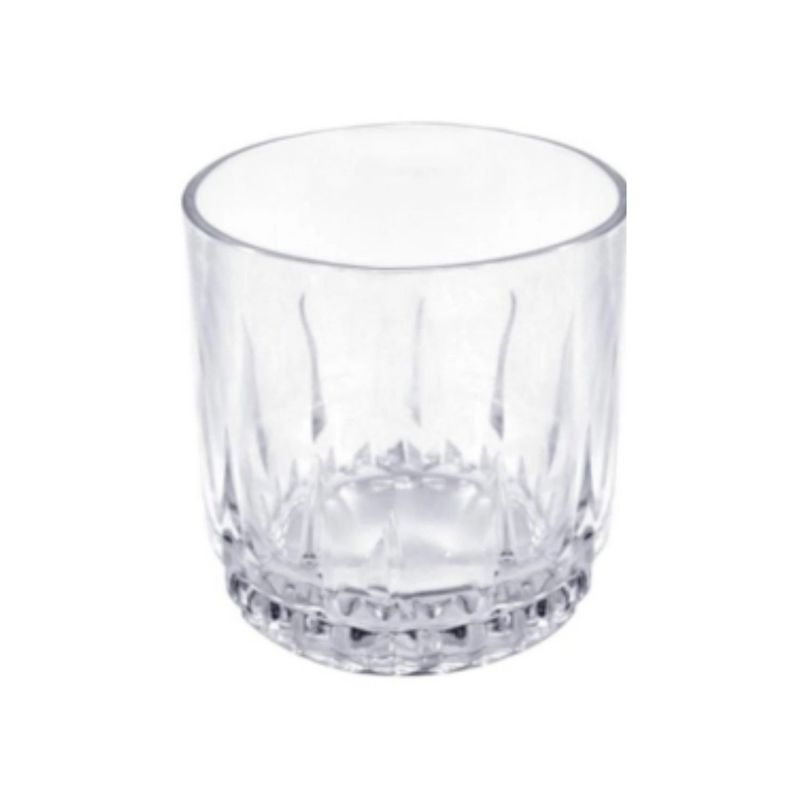 CRISTAR - Set de 6 Vasos Bajos 306cc Prisma Cristar