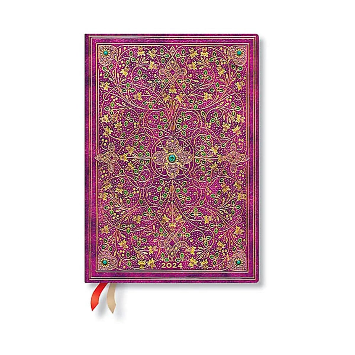 PAPER BLANKS - Agenda 2024 Sangorski Jubileo T.Dura Vista Dia Midi