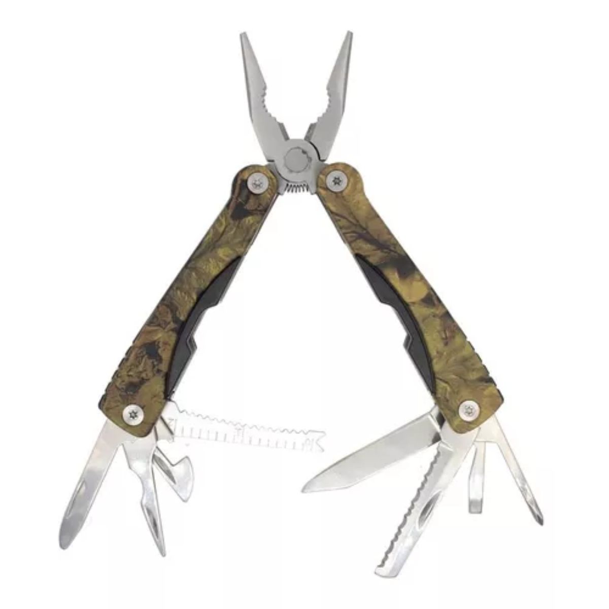 OEM - ALICATE MULTIUSO 10 EN 1 PARA CAMPING Y SUPERVIVENCIA