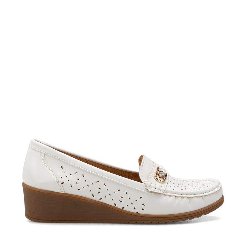WEIDE - Mocasin Abril Blanco Weide