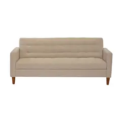 LATAM HOME - Futón Sofá Cama Genova Lino Natural