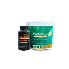SAINT MARIE DE LOS ANDES - Cápsulas de Colágeno Tipos I II III V X VitC + Healthy Punch.