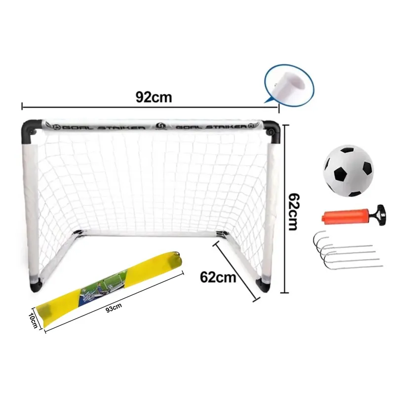 GENERICO - Arco De Futbol De PVC Plegable 92x62 cm