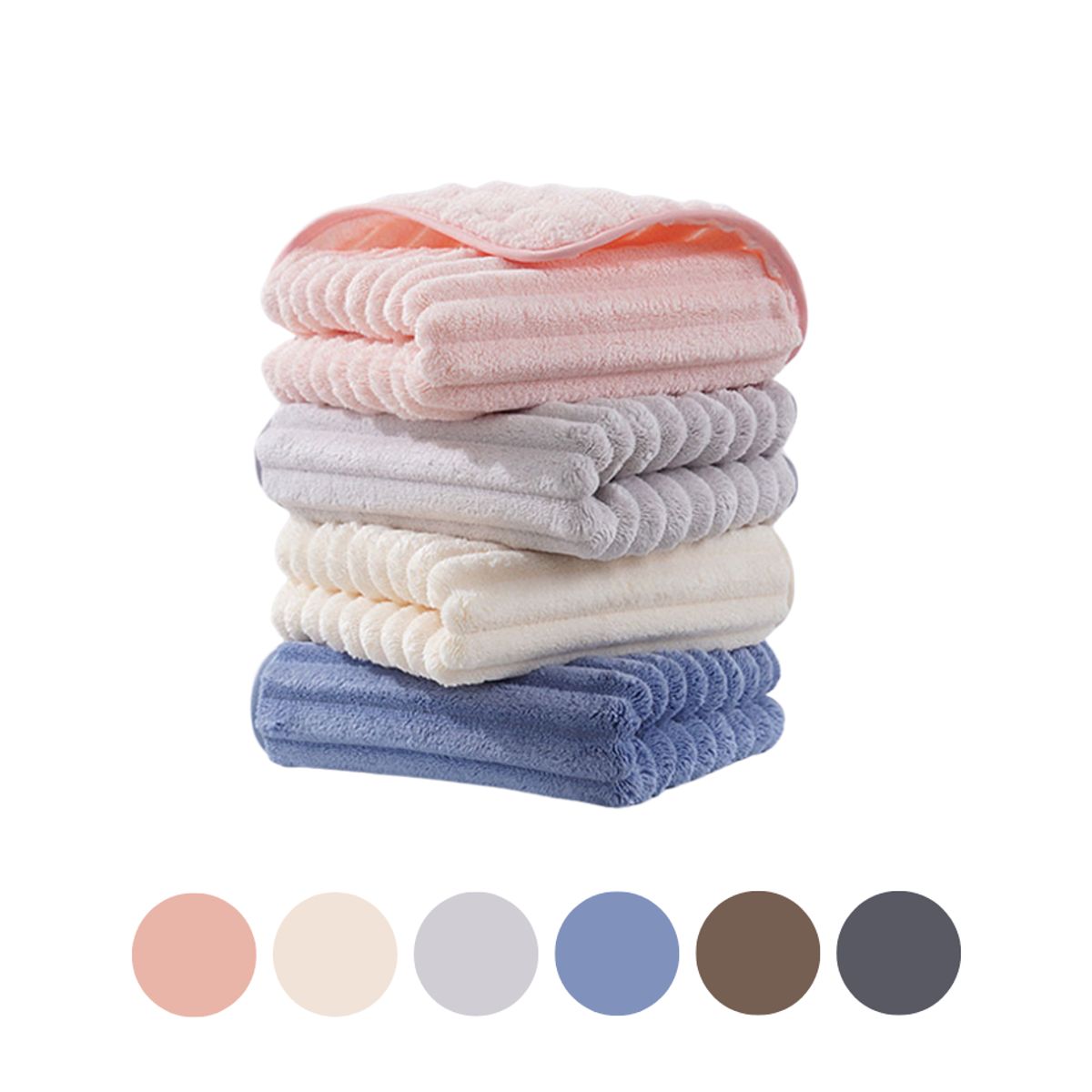 GENERICO - Pack 2 Toallas Microfibra Cuerpo y Manos 140x70 + 75x35 Secado Rapido