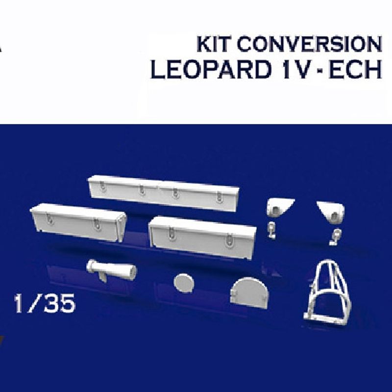 GENERICO - HQ KIT CONVERSION LEOPARD 1V 1:35