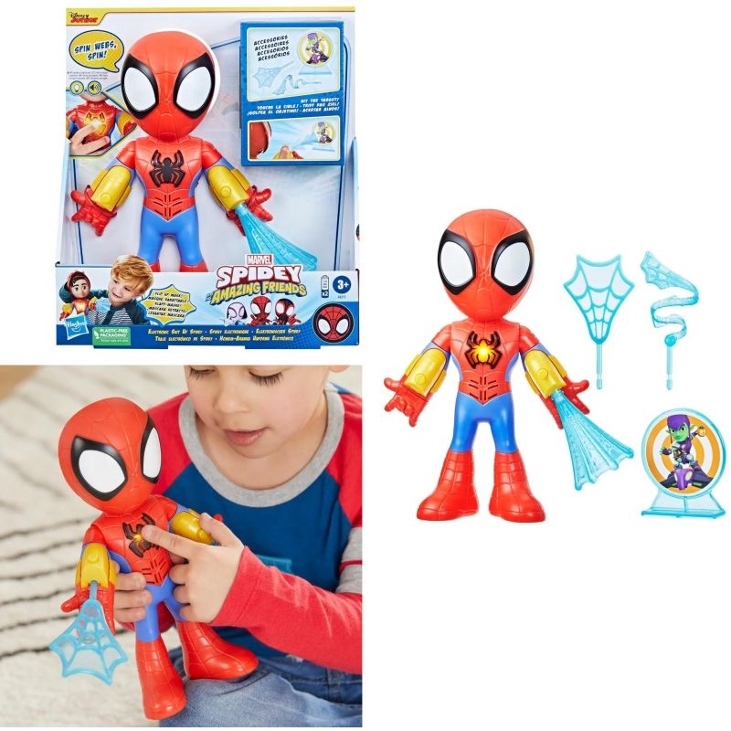 HASBRO - HASBRO F8317 MARVEL SPIDEY AND FRIENDS TRAJE ELECTRONICO DE