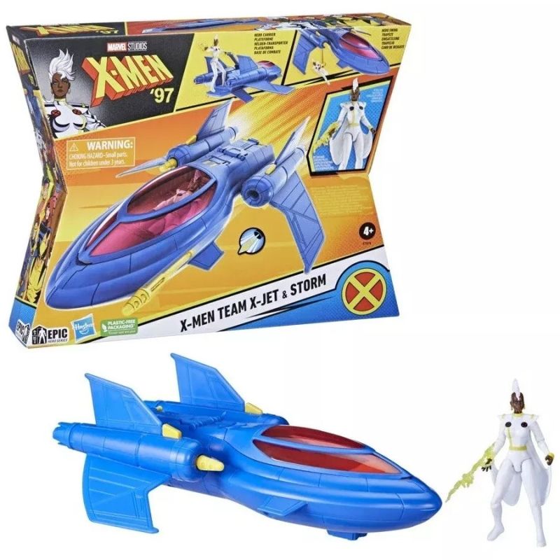 HASBRO - HASBRO F7974 MARVEL X MEN 97 EPIC HERO SERIES XJET AND STORM