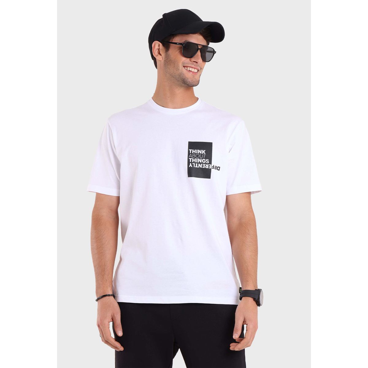 ARROW - Polera Cuello Redondo Estampada Arrow ARROW