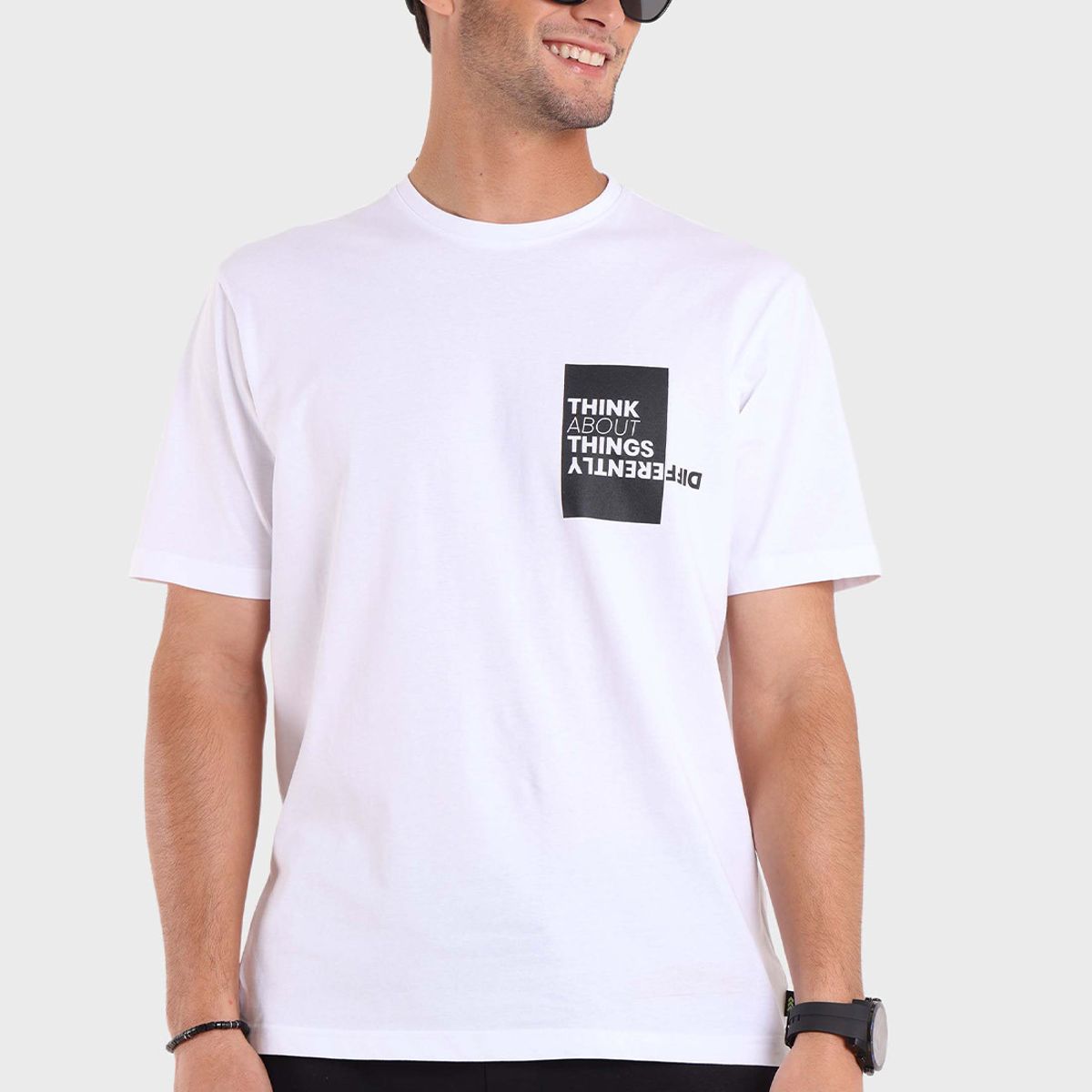 ARROW - Polera Cuello Redondo Estampada Arrow ARROW