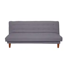 LATAM HOME - Futón Sofá Cama Turin Lino Gris Oscuro