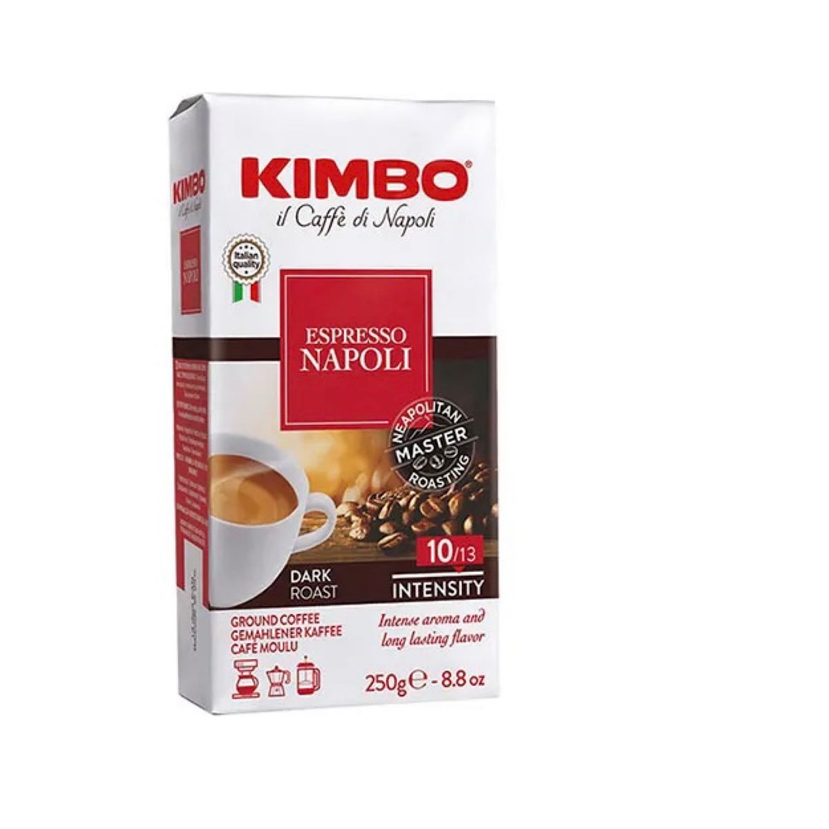 KIMBO - Pack Café Italiano Kimbo Espresso Napoli Molido 2 X 250 Gr