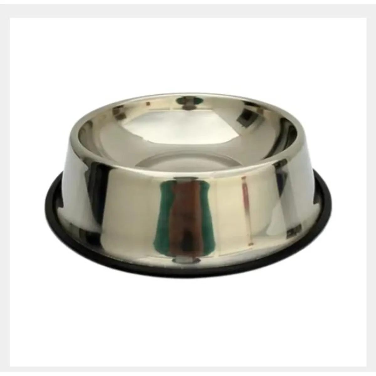 OEM - Plato de mascota, De aluminio medida 26 cm,