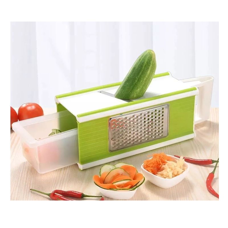GENERICO - Rallador Multifuncional Verduras Queso Accesorios