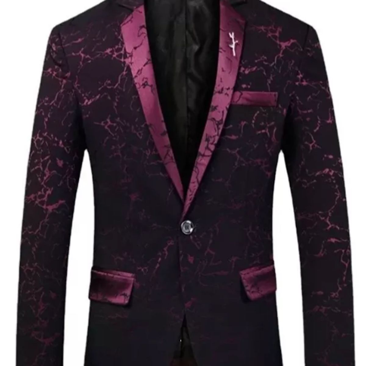 GENERICO - Top venta Chaqueta de fiesta lujo baile para hombre