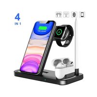 ESTACION DE CARGA INALAMBRICO 4 EN 1