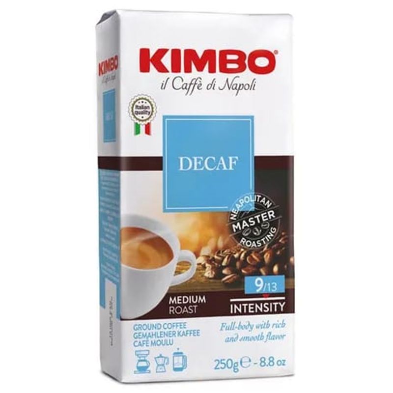 KIMBO - Café Italiano Kimbo Descafeinado Molido 250 Gr